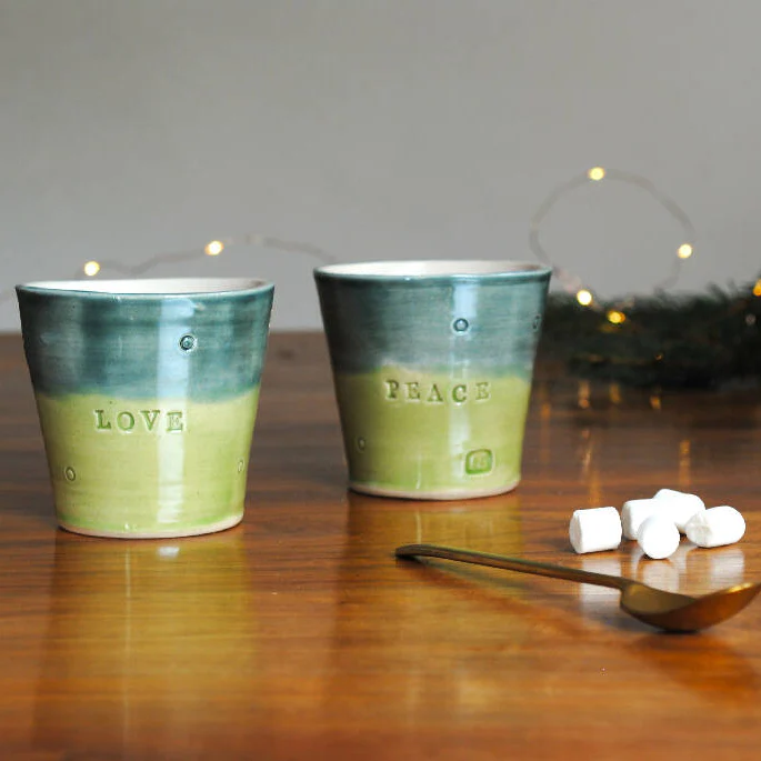 Small Tumbler Mug in Green - Image 3