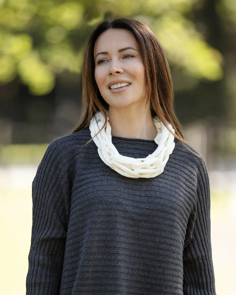 Snood Arm-knitted T-shirt Yarn - Image 5