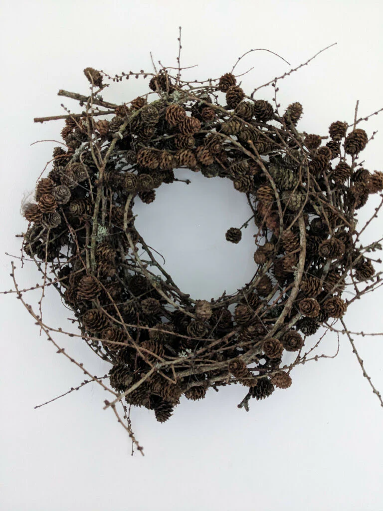 Larch cone Branch Wreath - Image 11