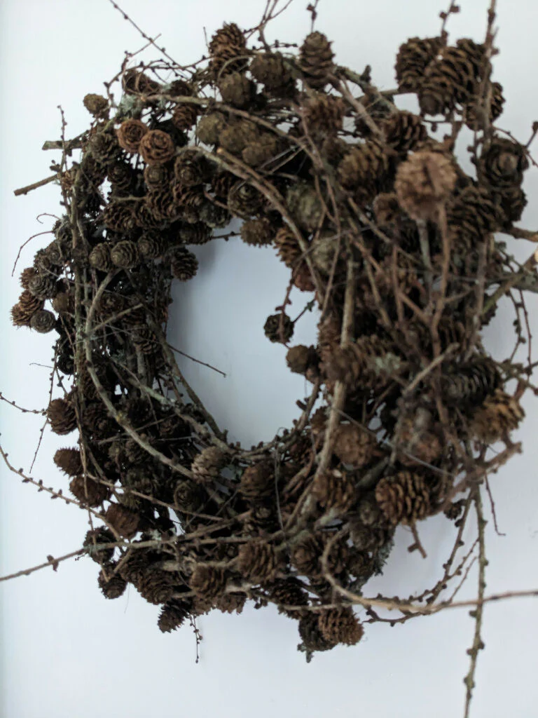Larch cone Branch Wreath - Image 12