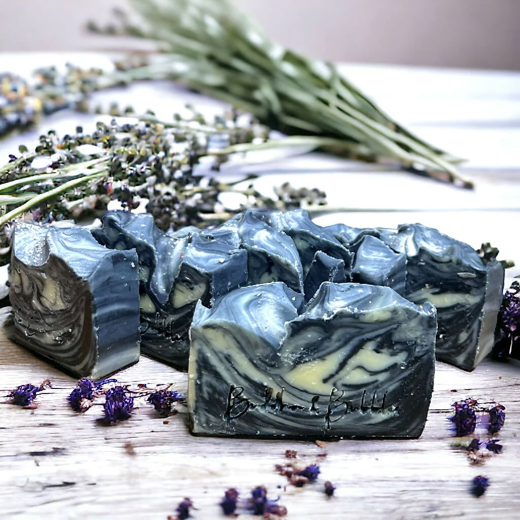 Soap Bar with Activated Charcoal and Teatree and Lavender Essential Oils - Small and Large Size - Image 9