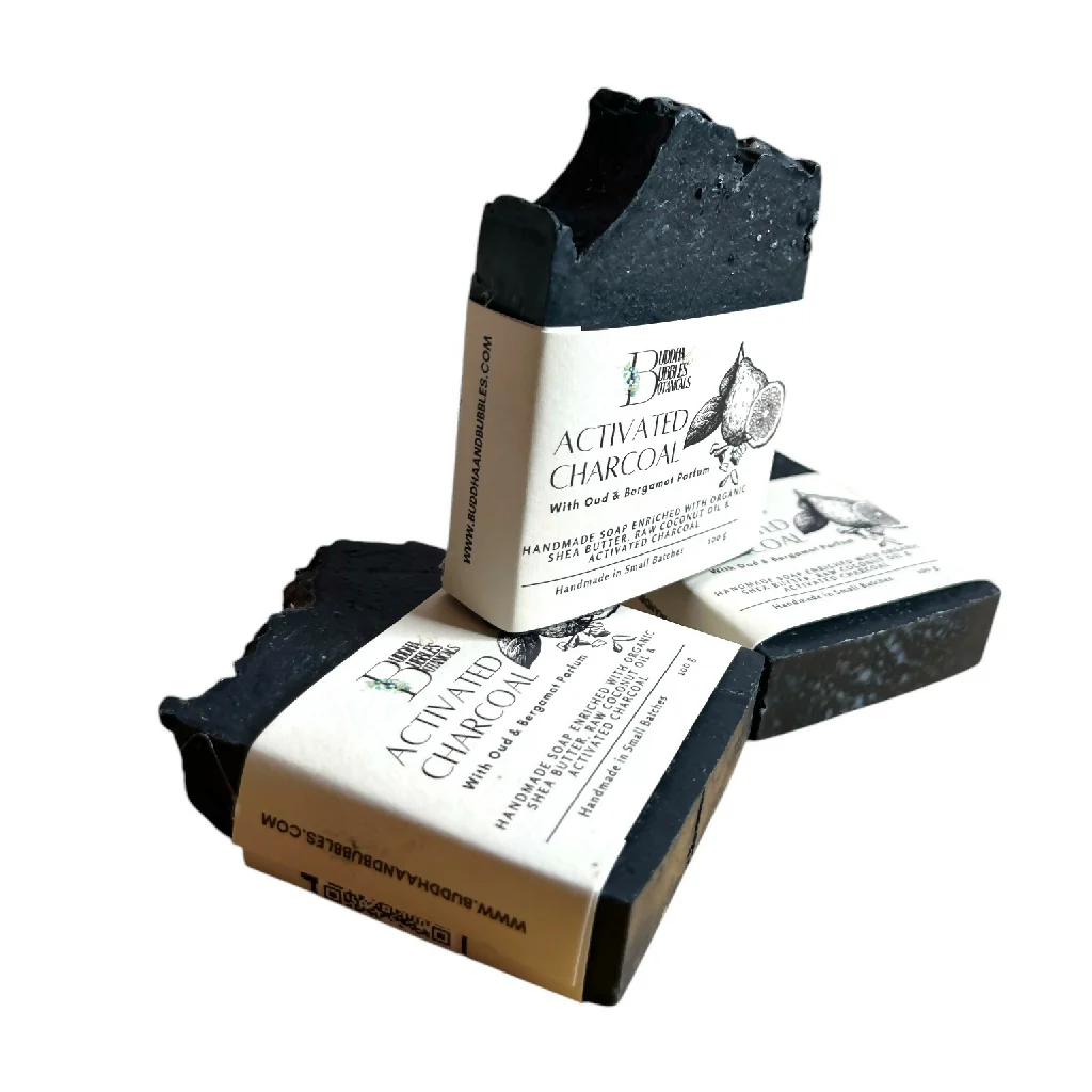 Soap Bar with Activated Charcoal Small and Large Size - Image 6