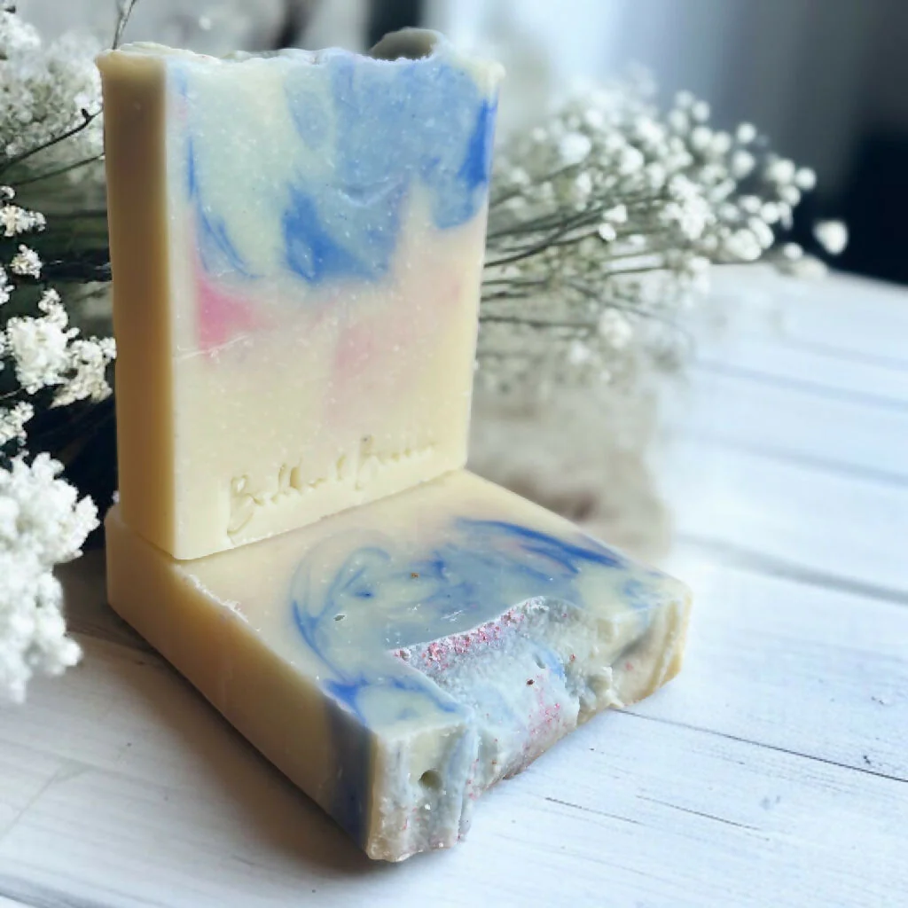 Soap Bar with Rose Geranium Essential Oil Small and Large Size - Image 5