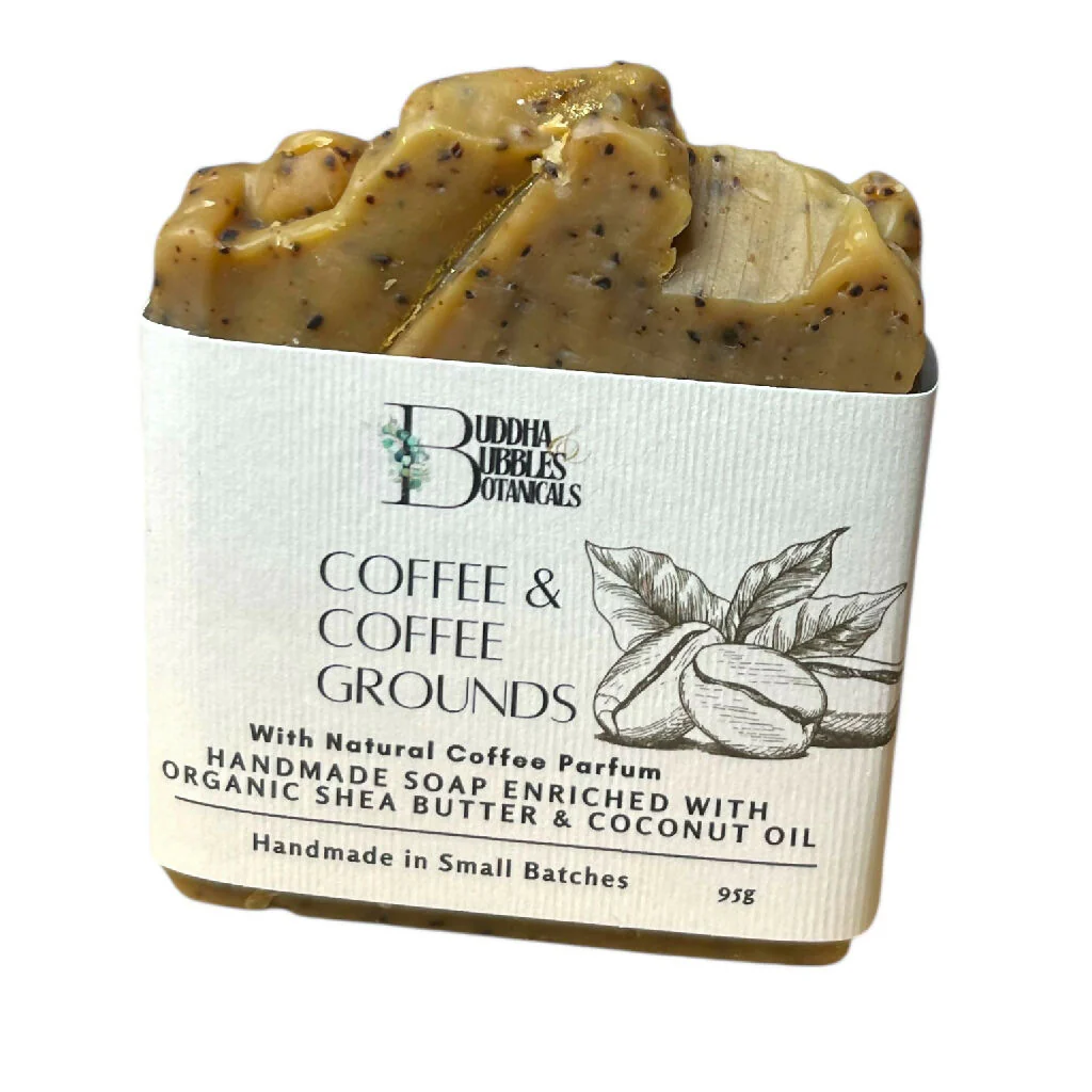 Soap Bar with Upcycled Coffee Grounds Small and Large Size - Image 3