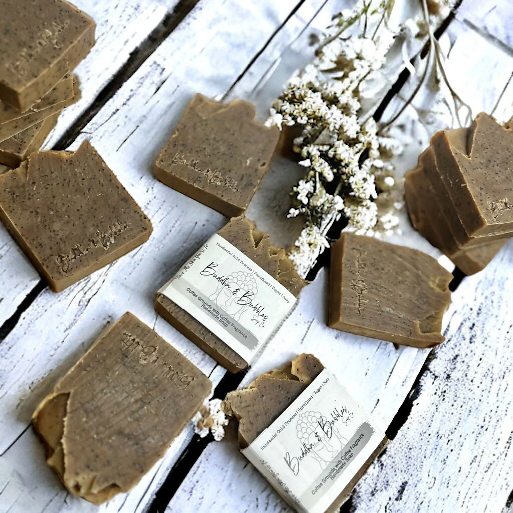Soap Bar with Upcycled Coffee Grounds Small and Large Size - Image 9