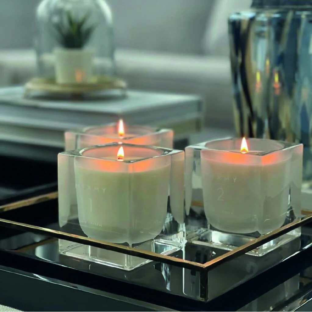 1. Soft / Floral Primary Candle