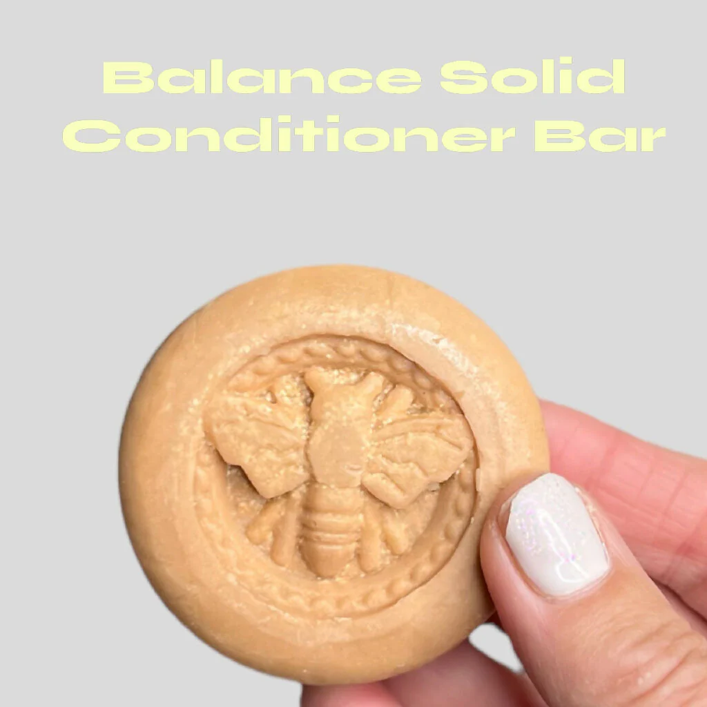 Solid Shampoo and Conditioner | Fine Flyaway Hair | Enriched with Vitamin C, French Pink Clay & Bergamot Essential Oil - Image 2