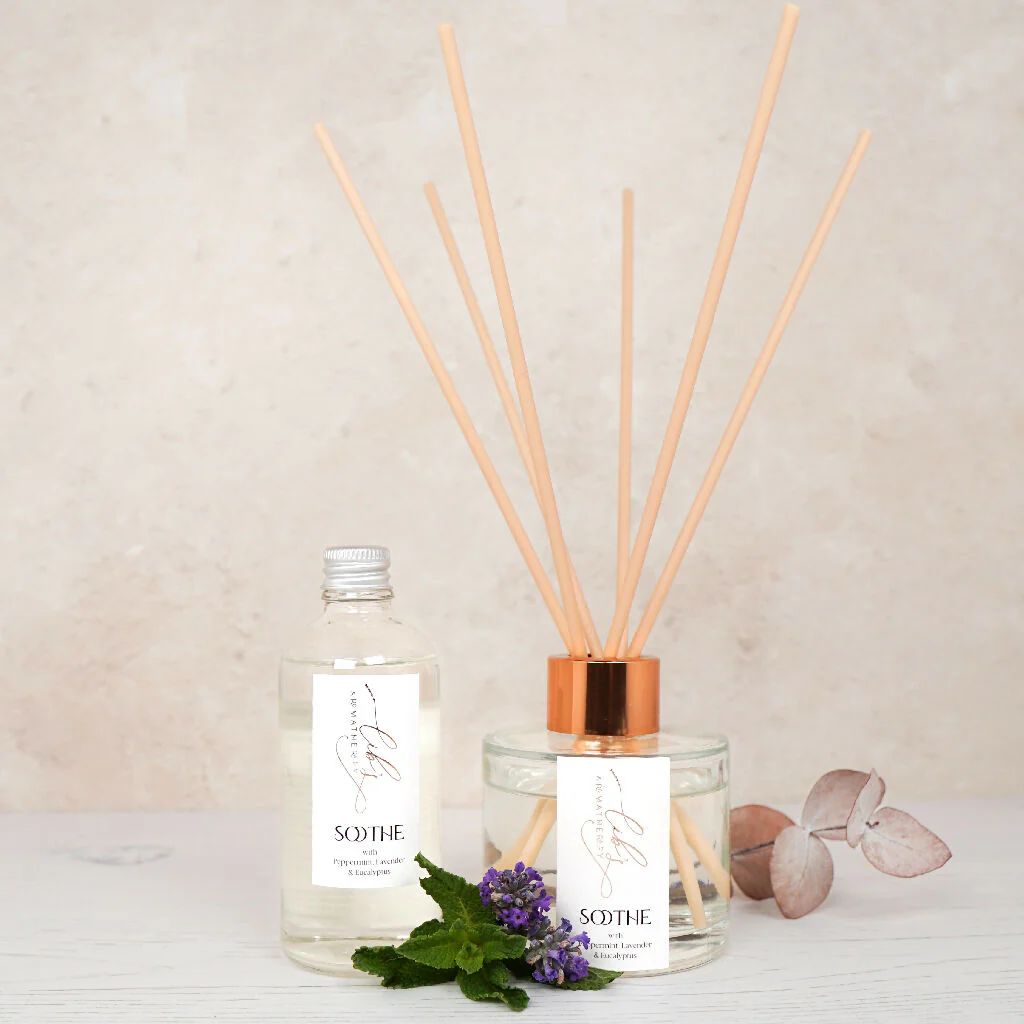 Soothe Essential Oil Reed Diffuser - Image 4
