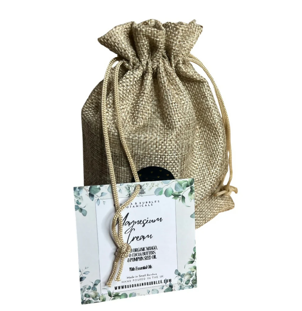 LARGE Relaxing Magnesium Cream for sleep and muscle relief with Clary Sage Lavender and Rose Geranium 150g - Image 8