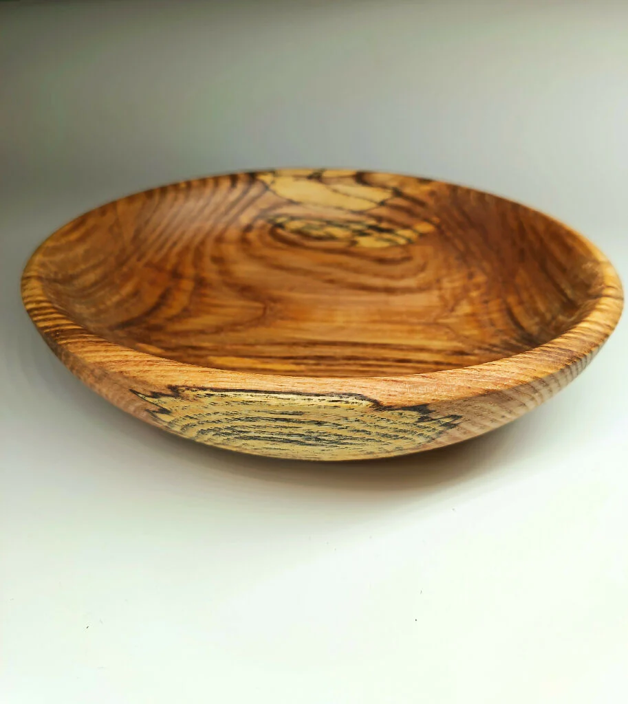 Spalted ash wood bowl - Image 3
