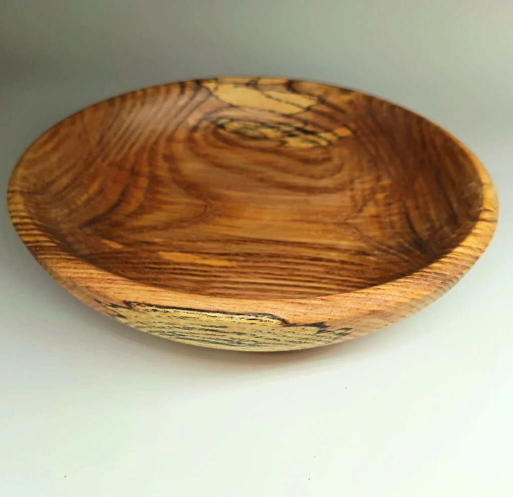 Spalted ash wood bowl - Image 4