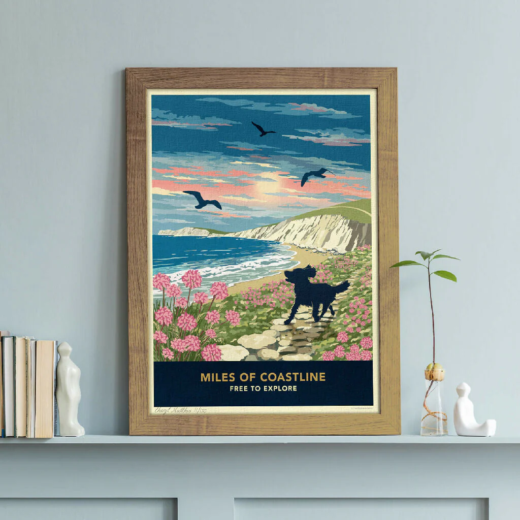 SPANIEL 'COASTAL WALKS’ LIMITED EDITION ART PRINT - Image 5
