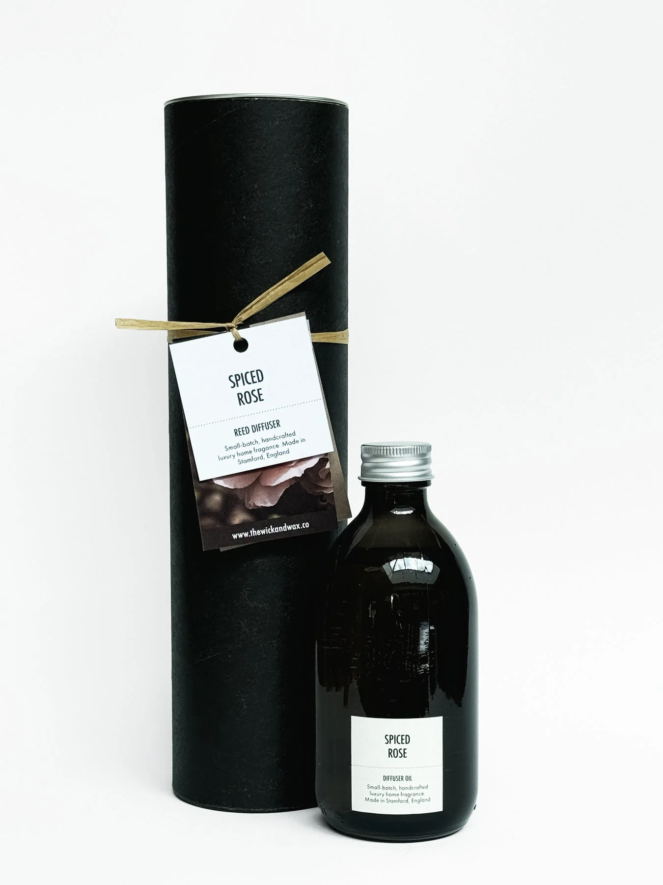 Spiced Rose - Scented Reed Diffuser (Plant-based) - Image 3