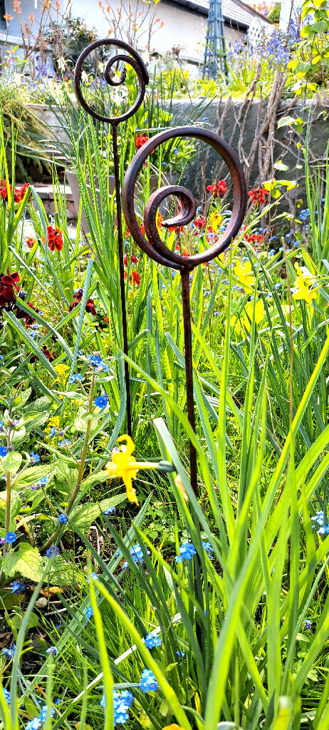 Spiral Garden Supports, Set of the Plant Stakes - Image 5