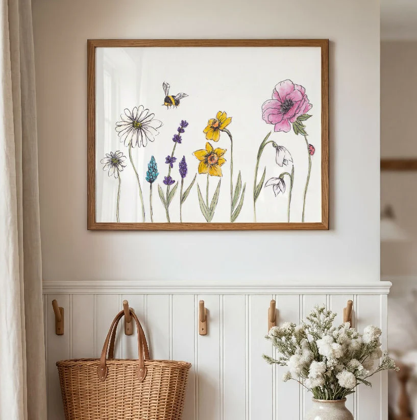 Spring Flowers Print - Image 2