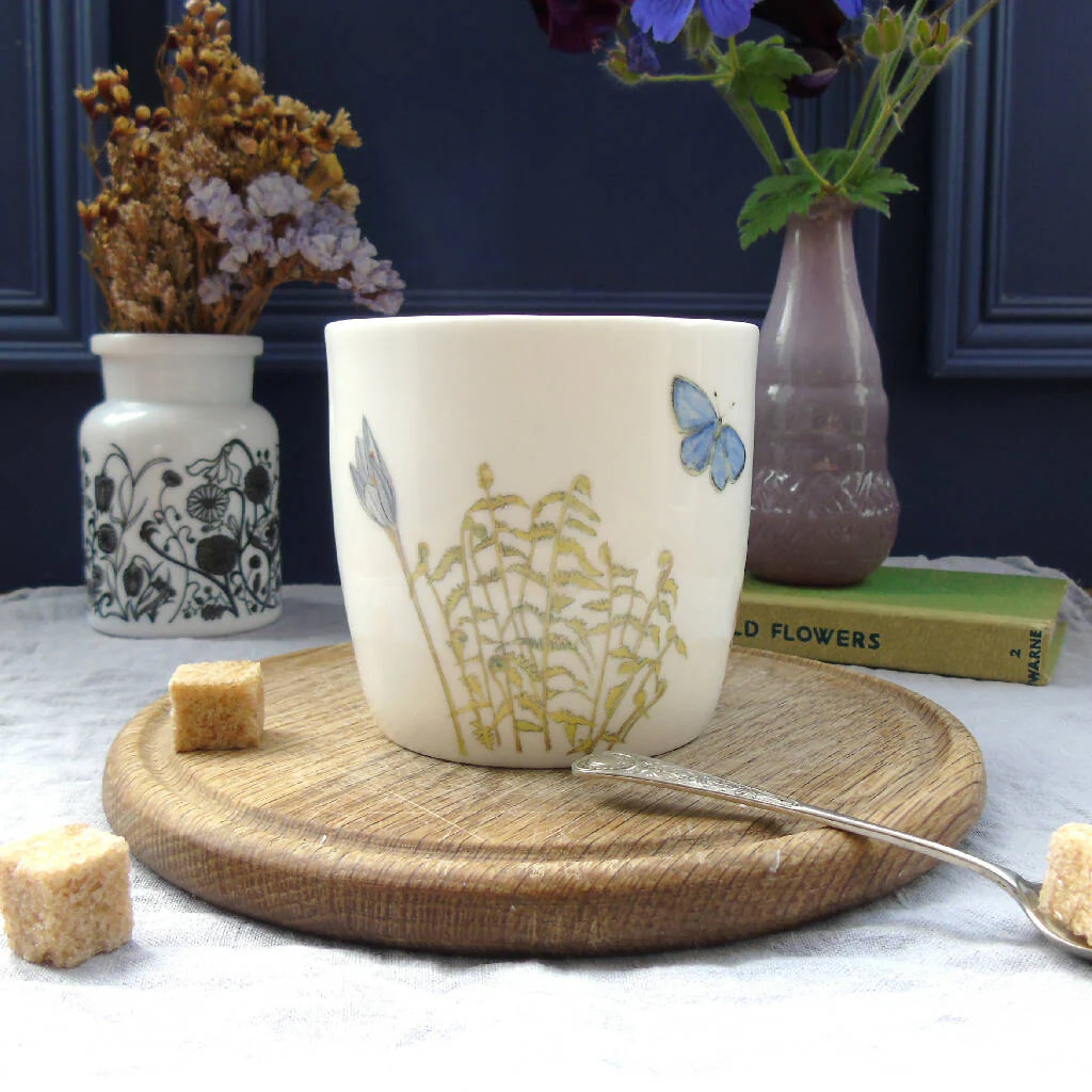 Spring Hedgehog Bone China Mug - Image 2