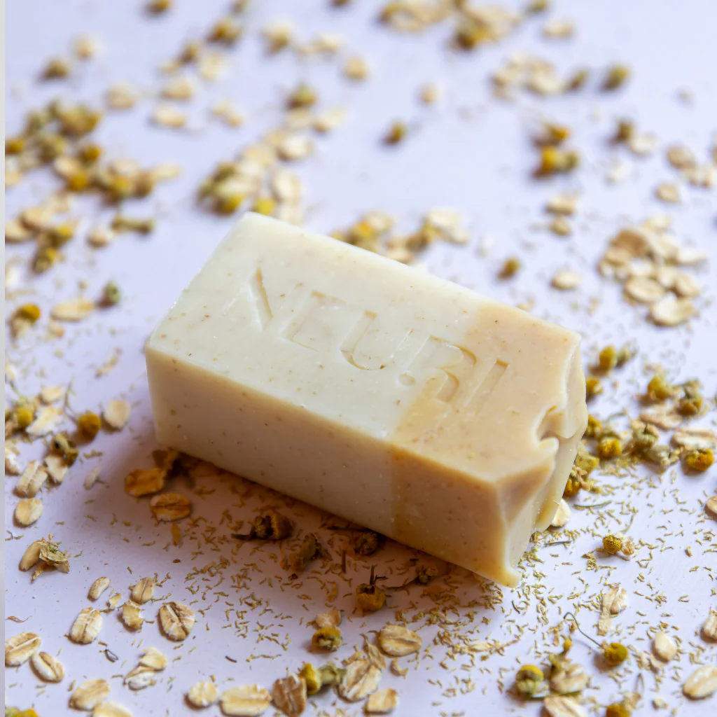 Spring Lavender & Chamomile Body Wash Bar with Colloidal oatmeal - Image 2