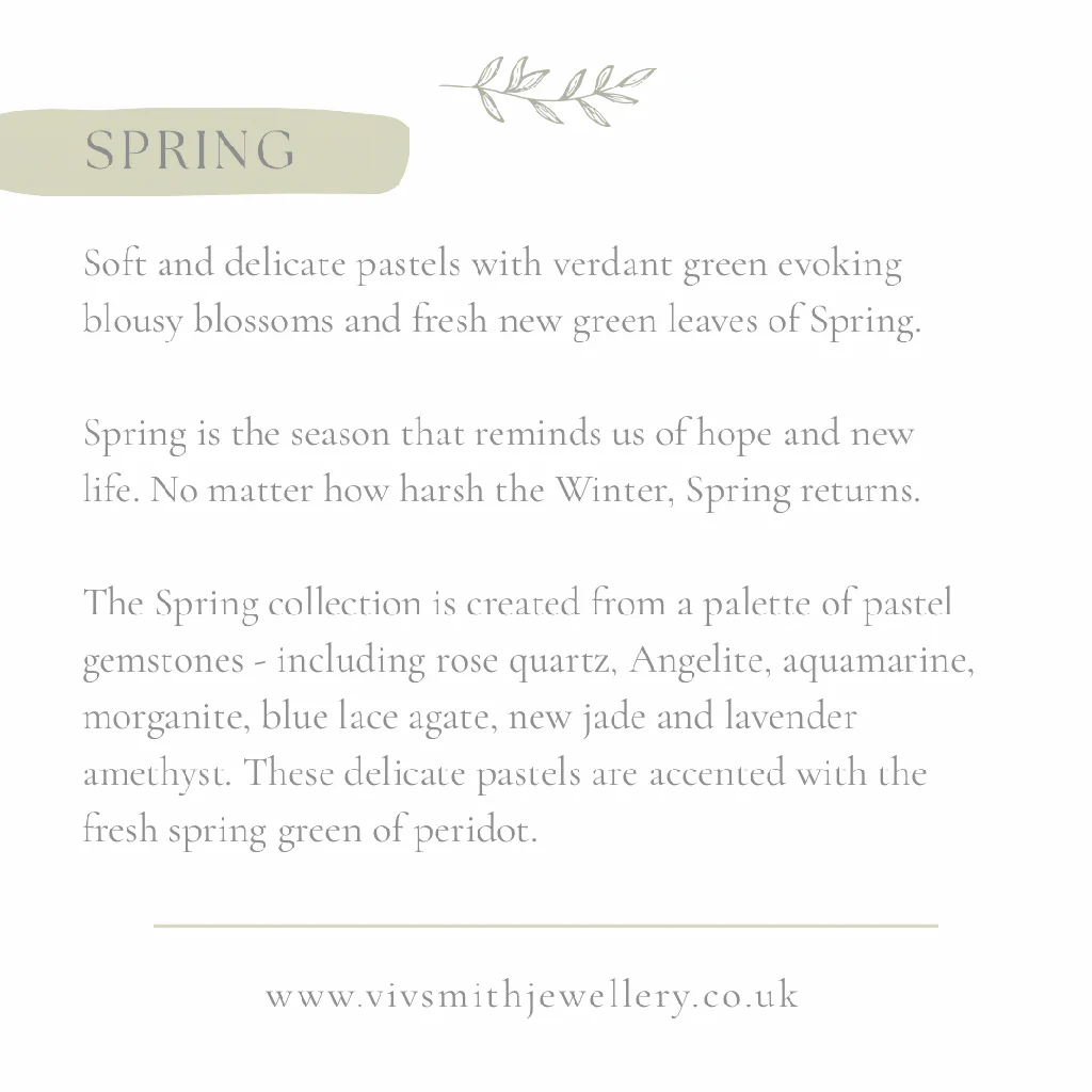 Spring Token Bracelet with rose quartz, kunzite and peridot - Image 2