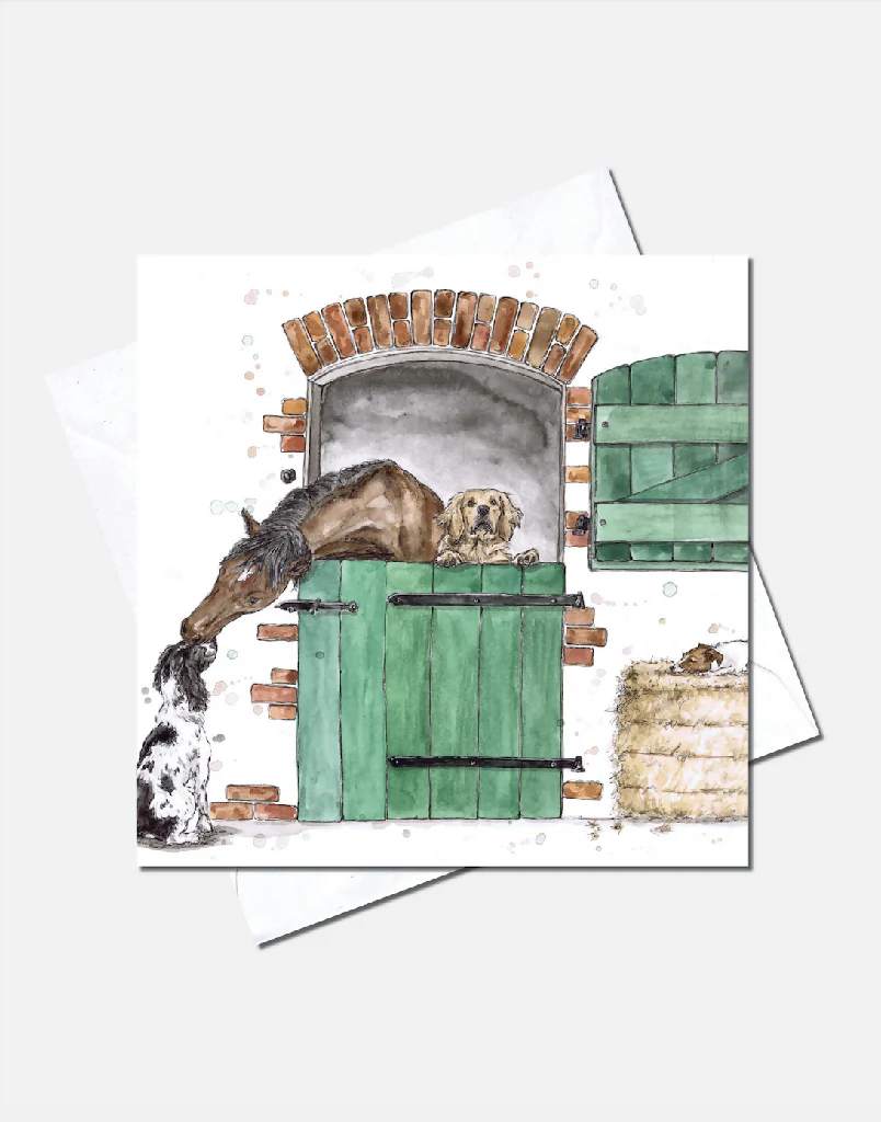Stable Friends | Greetings Card - Image 2