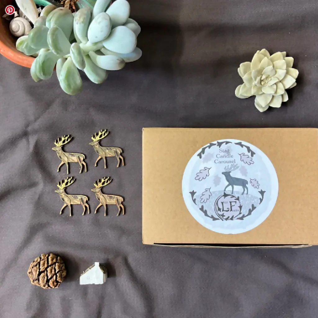Stag Candle Carousel - Image 4