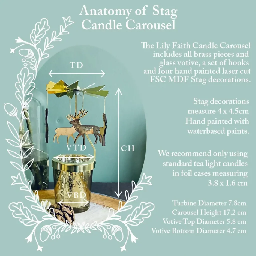 Stag Candle Carousel - Image 5