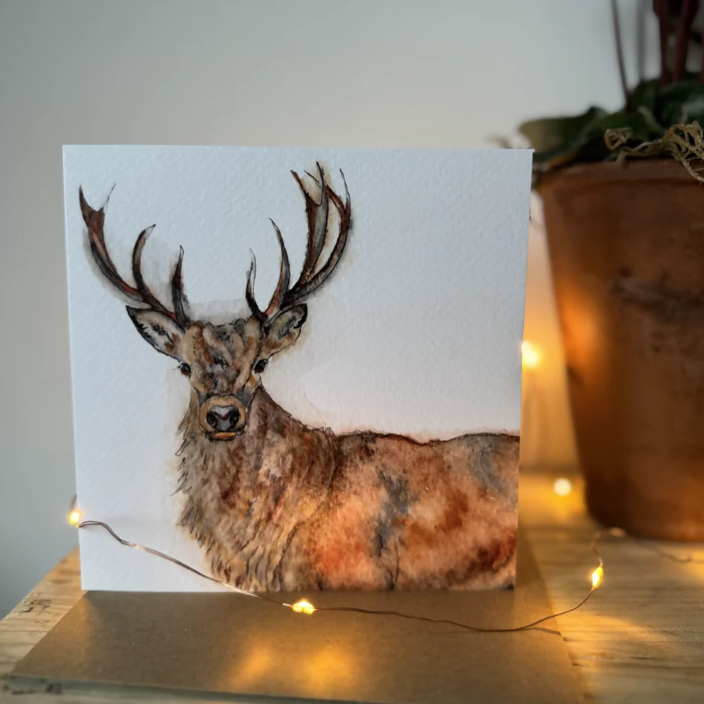 Stag Greeting Card