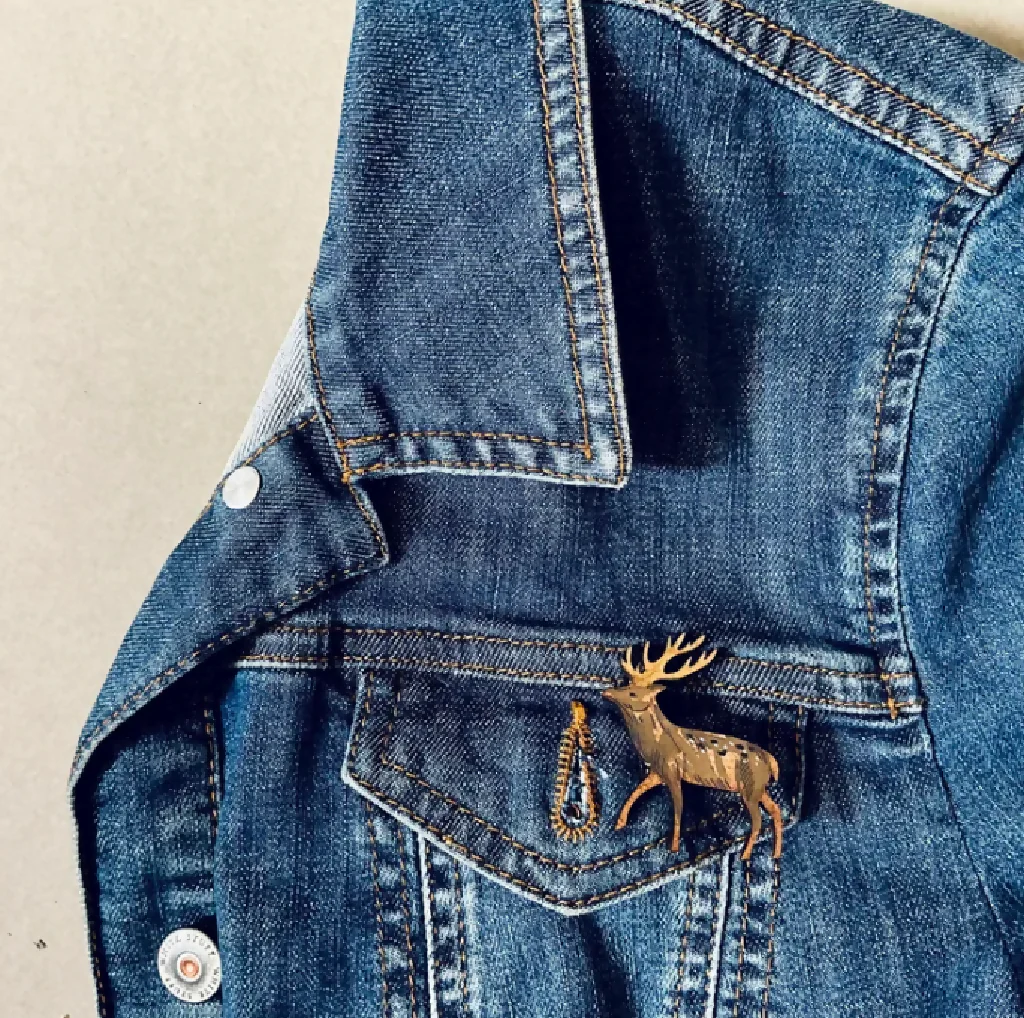 Stag Mini Pin - Image 2