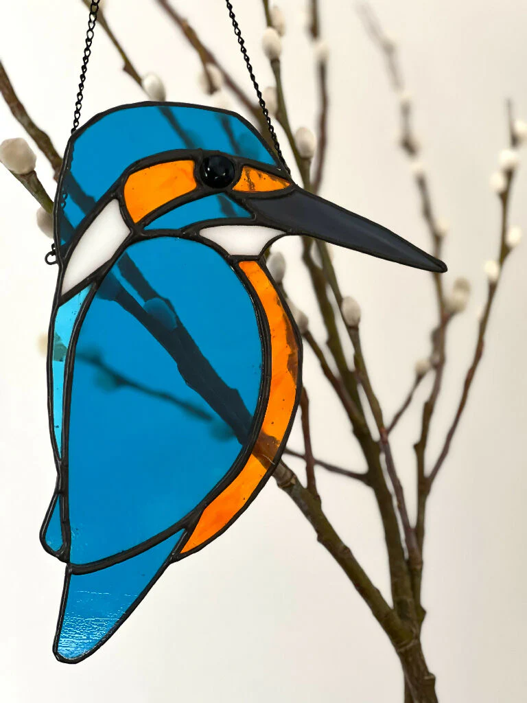 Stained Glass Kingfisher - Image 2