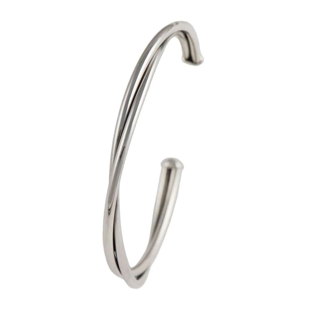 Sterling Silver Intertwined Cuff - Image 2