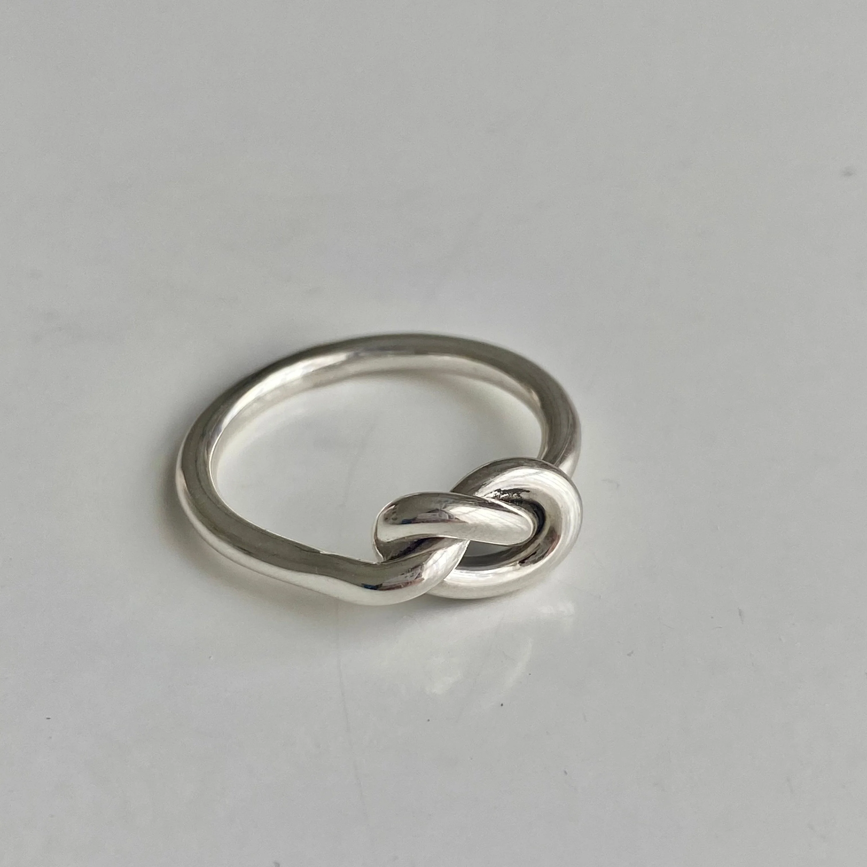 Sterling Silver Knot Ring - Image 4