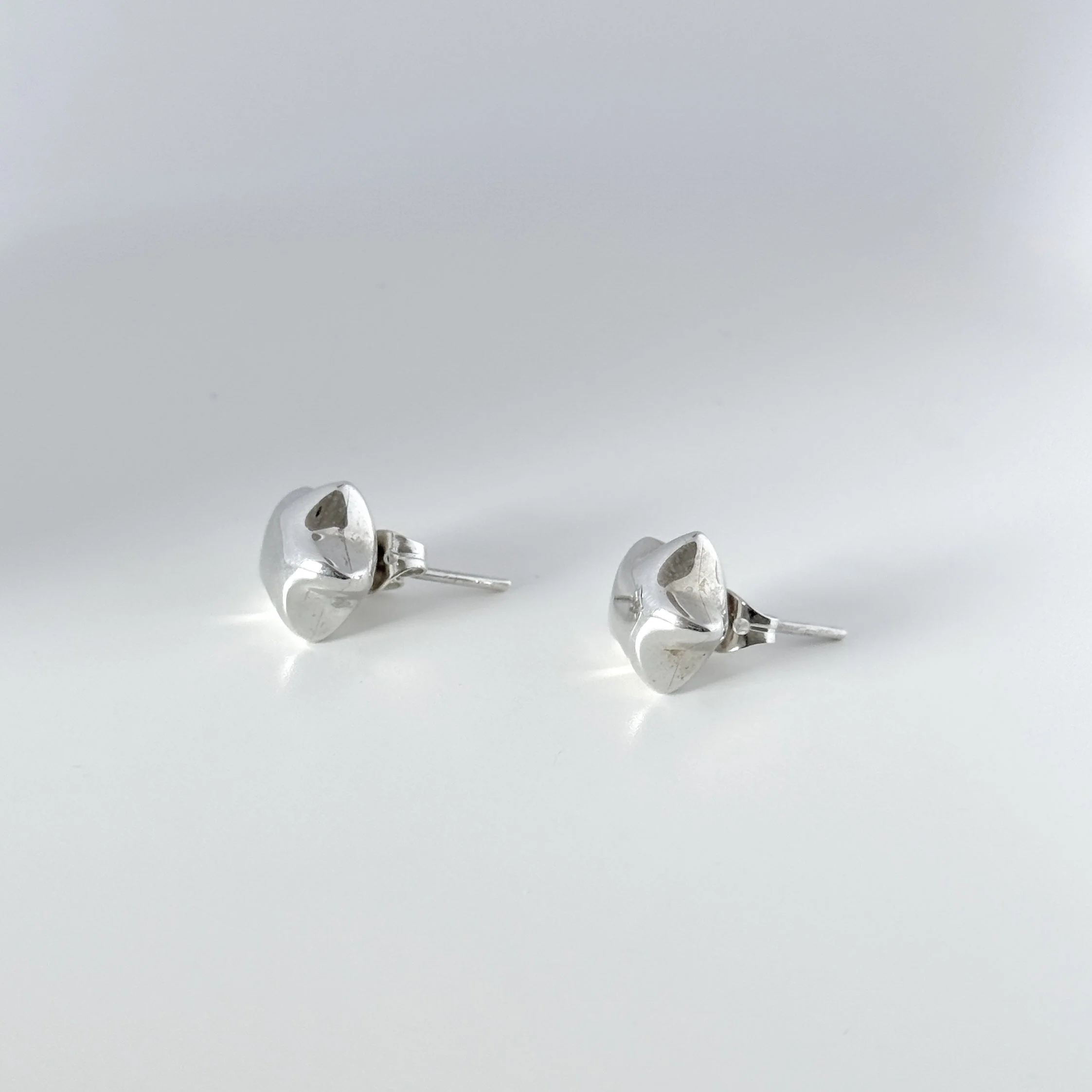 Sterling Silver Star Shaped Stud Earrings - Image 5