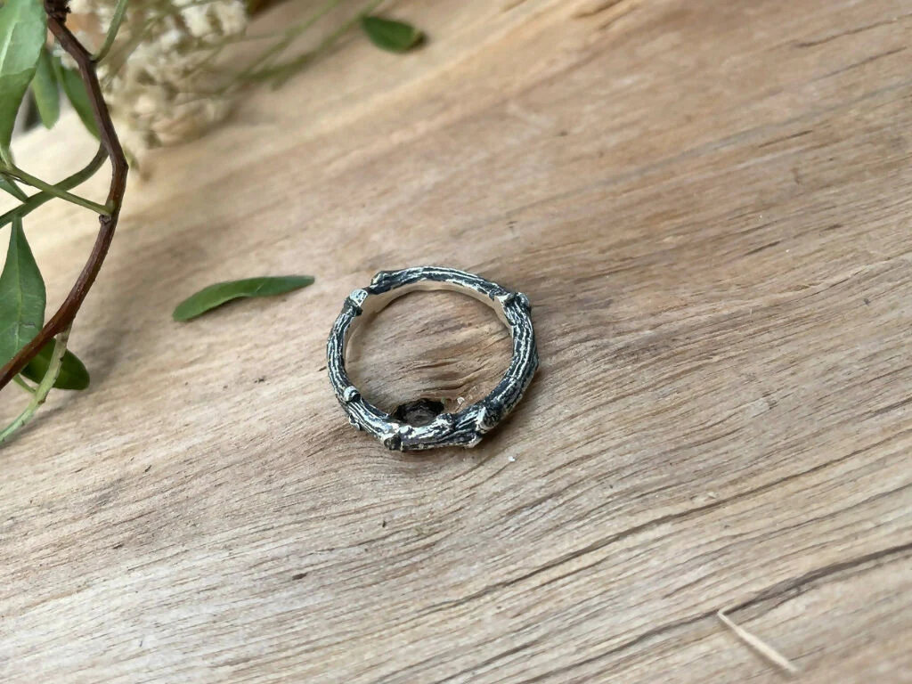 Sterling Silver Twig Ring - Image 6