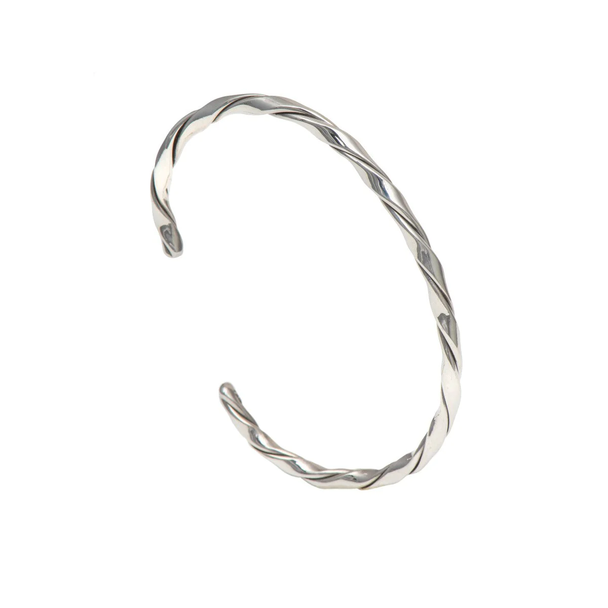 Sterling Silver Twisted Cuff - Image 2