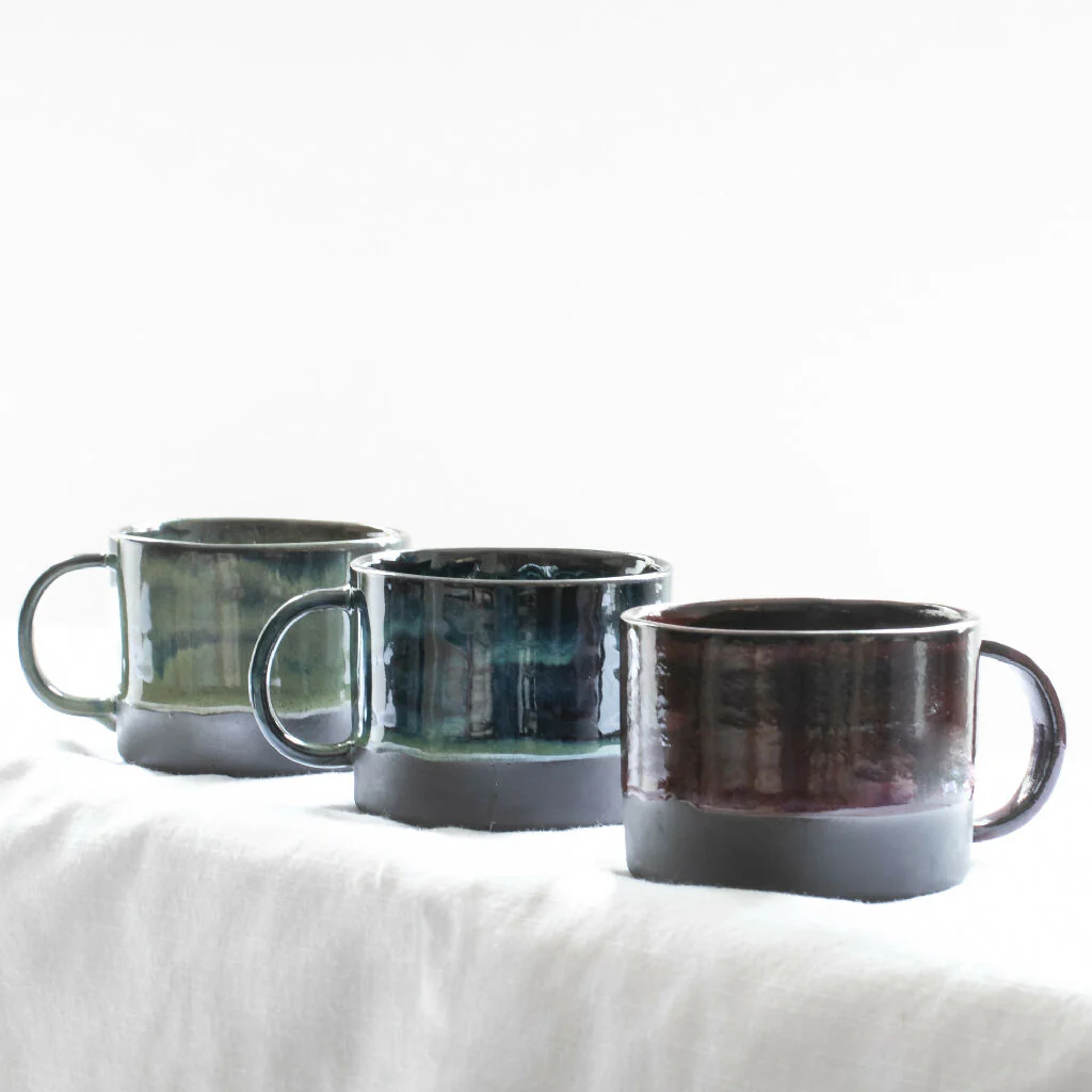 Stoneware Mug Storm Waterfall - Image 2
