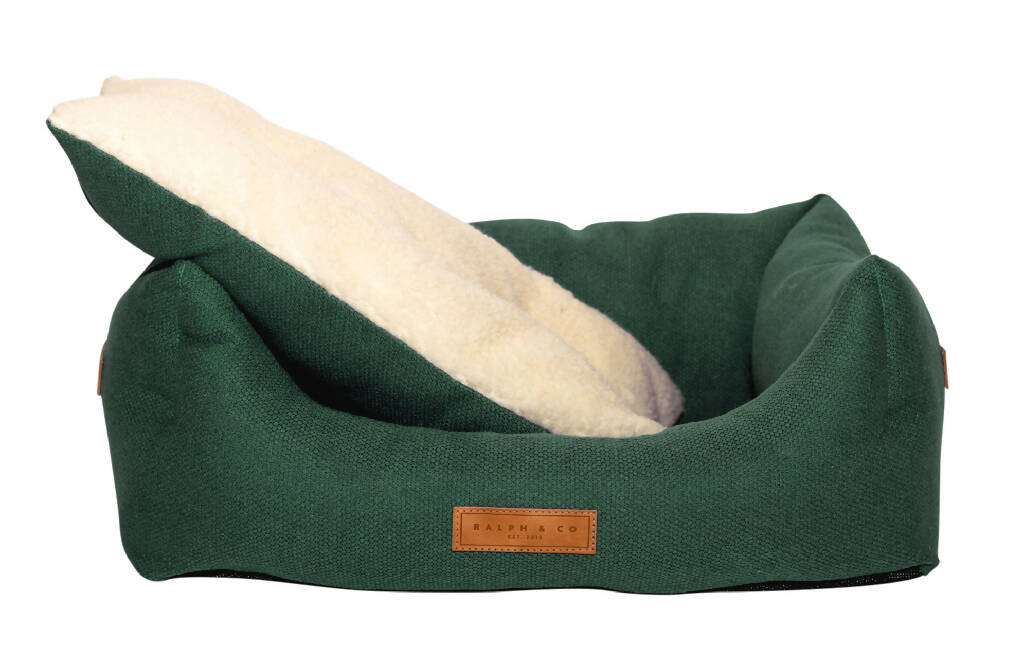 Luxury Green Dog Bed With Removable Covers | Richmond - Image 3