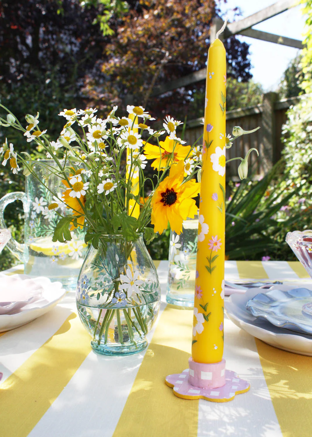 Summer blooms candle - Image 3