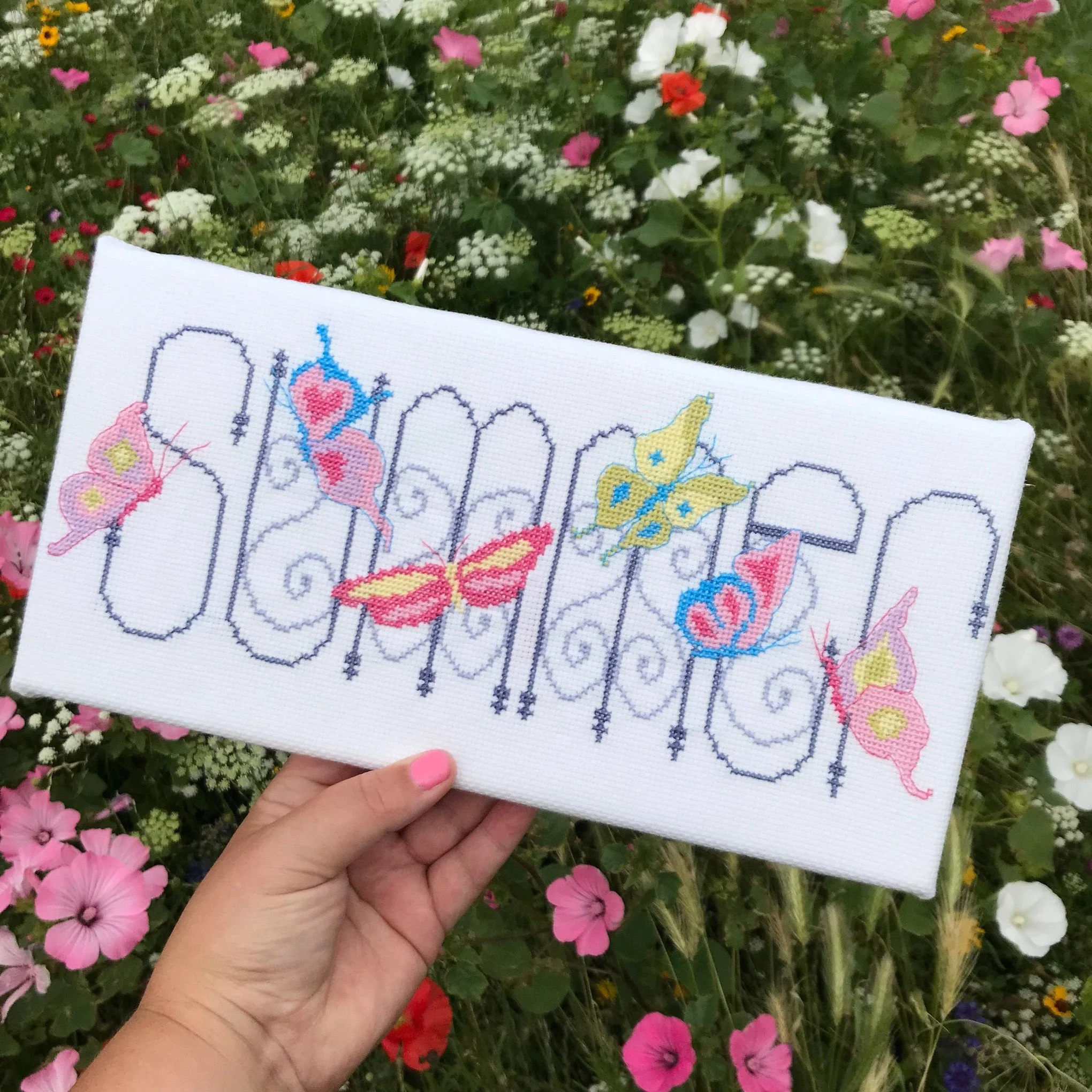 'Summer Garden' Cross Stitch Kit