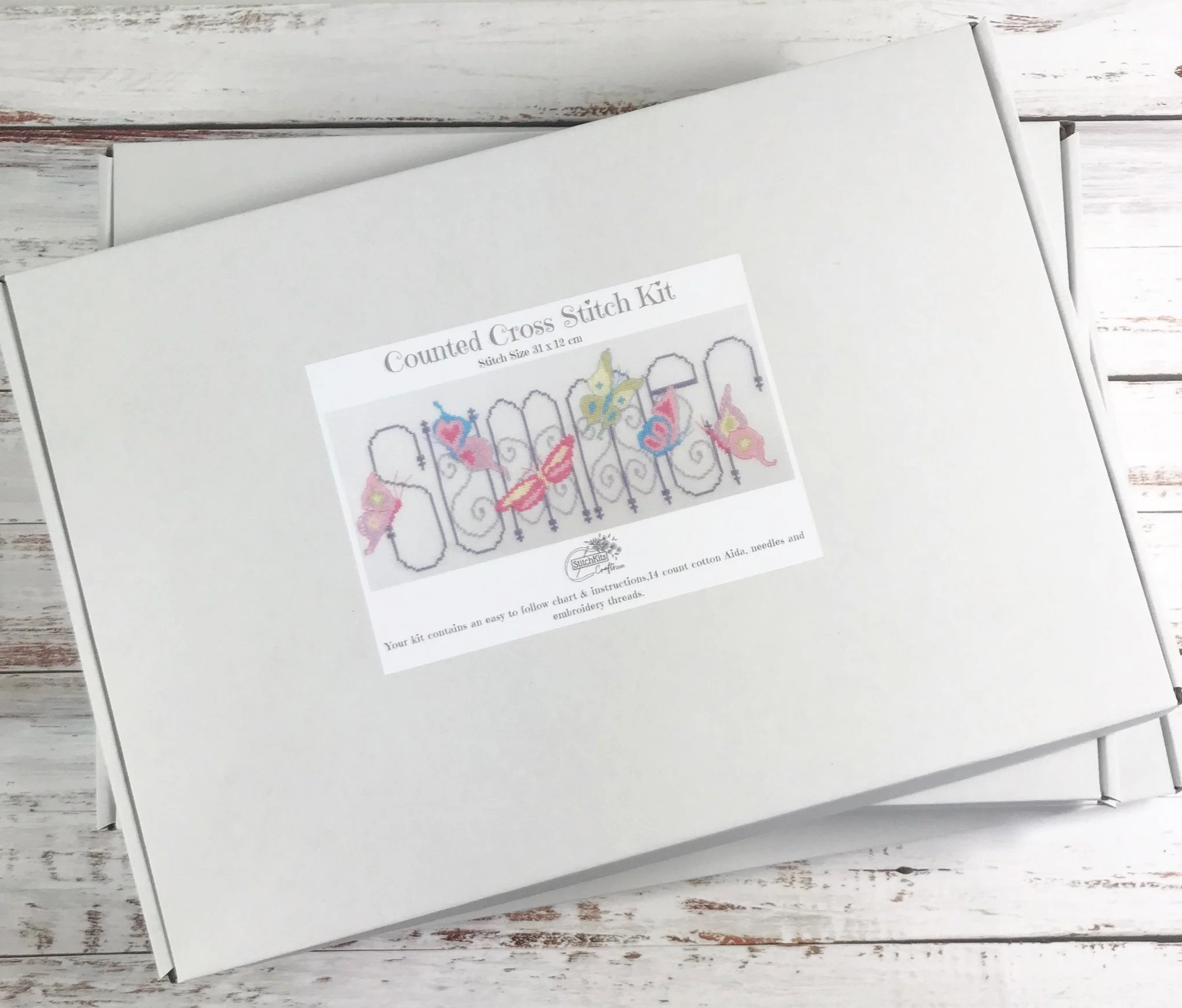 'Summer Garden' Cross Stitch Kit - Image 8