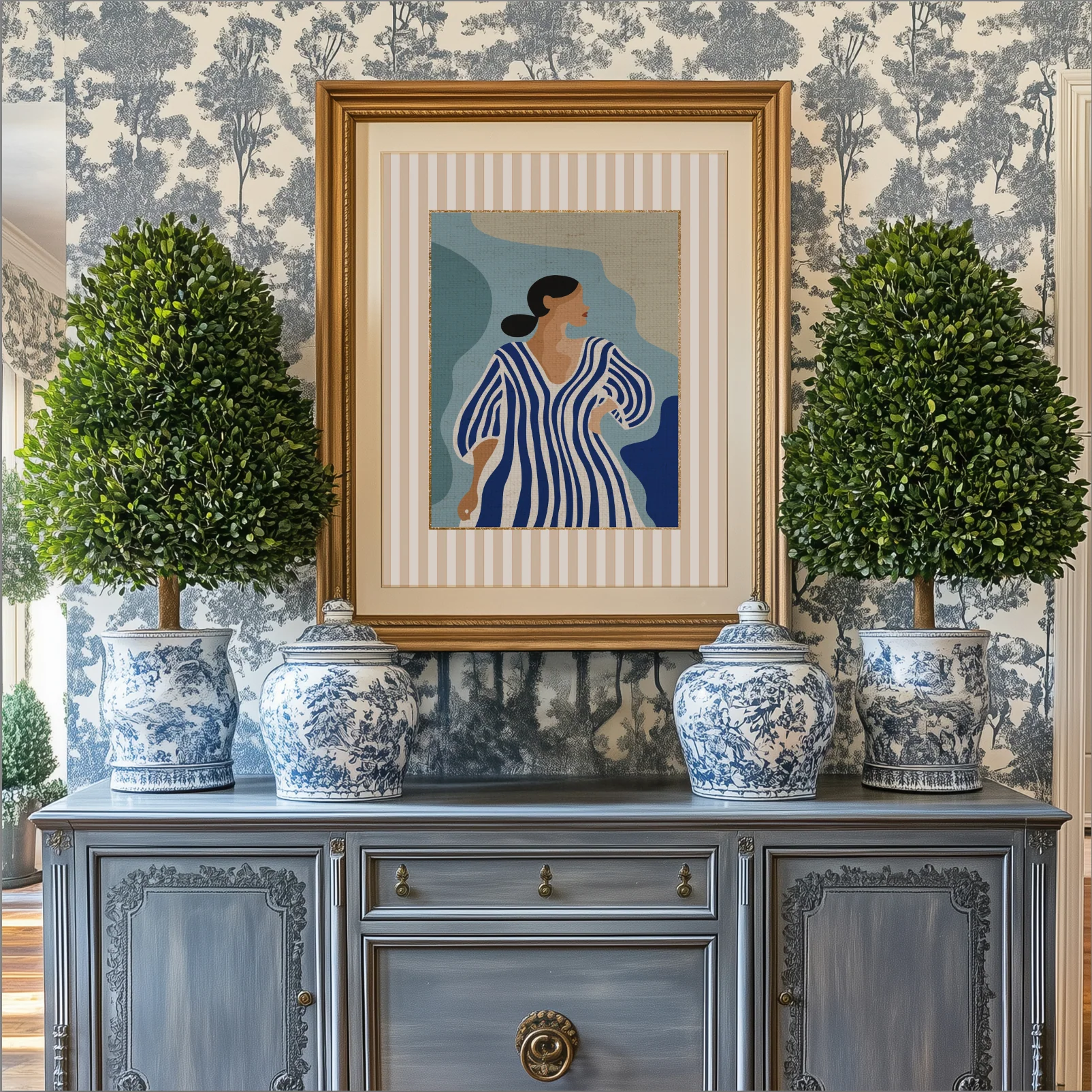 Summer Prints Gallery Set of 3 Cote d' Azur Artwork Beach House Collection - Image 10