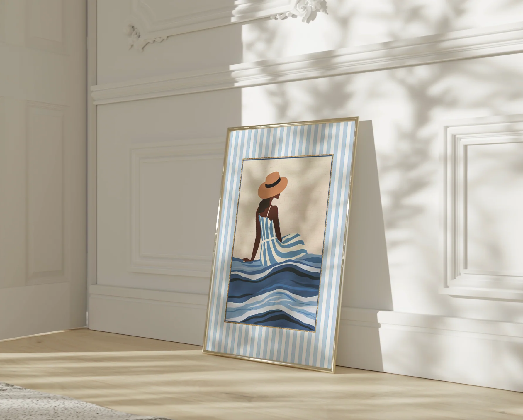 Summer Prints Gallery Set of 3 Cote d' Azur Artwork Beach House Collection - Image 16