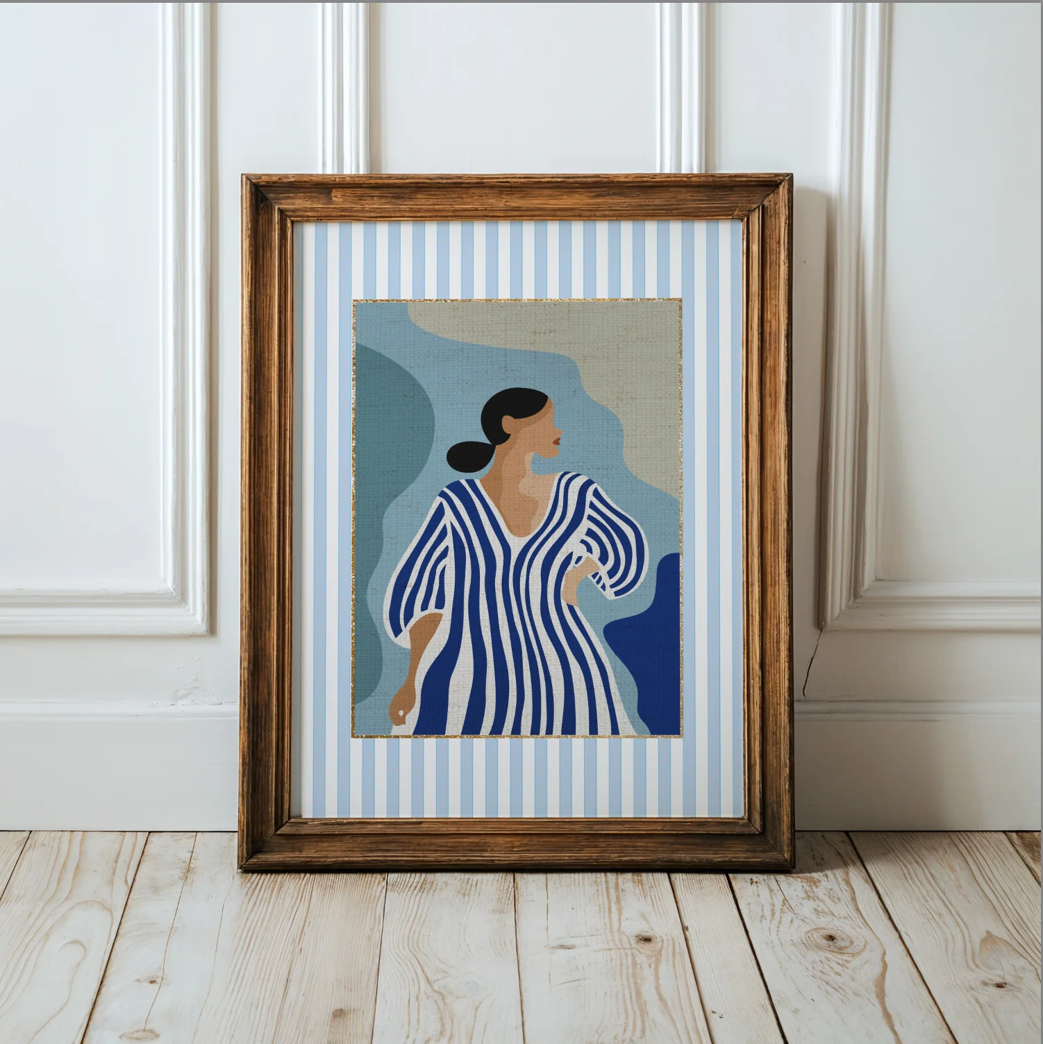 Summer Prints Gallery Set of 3 Cote d' Azur Artwork Beach House Collection - Image 6