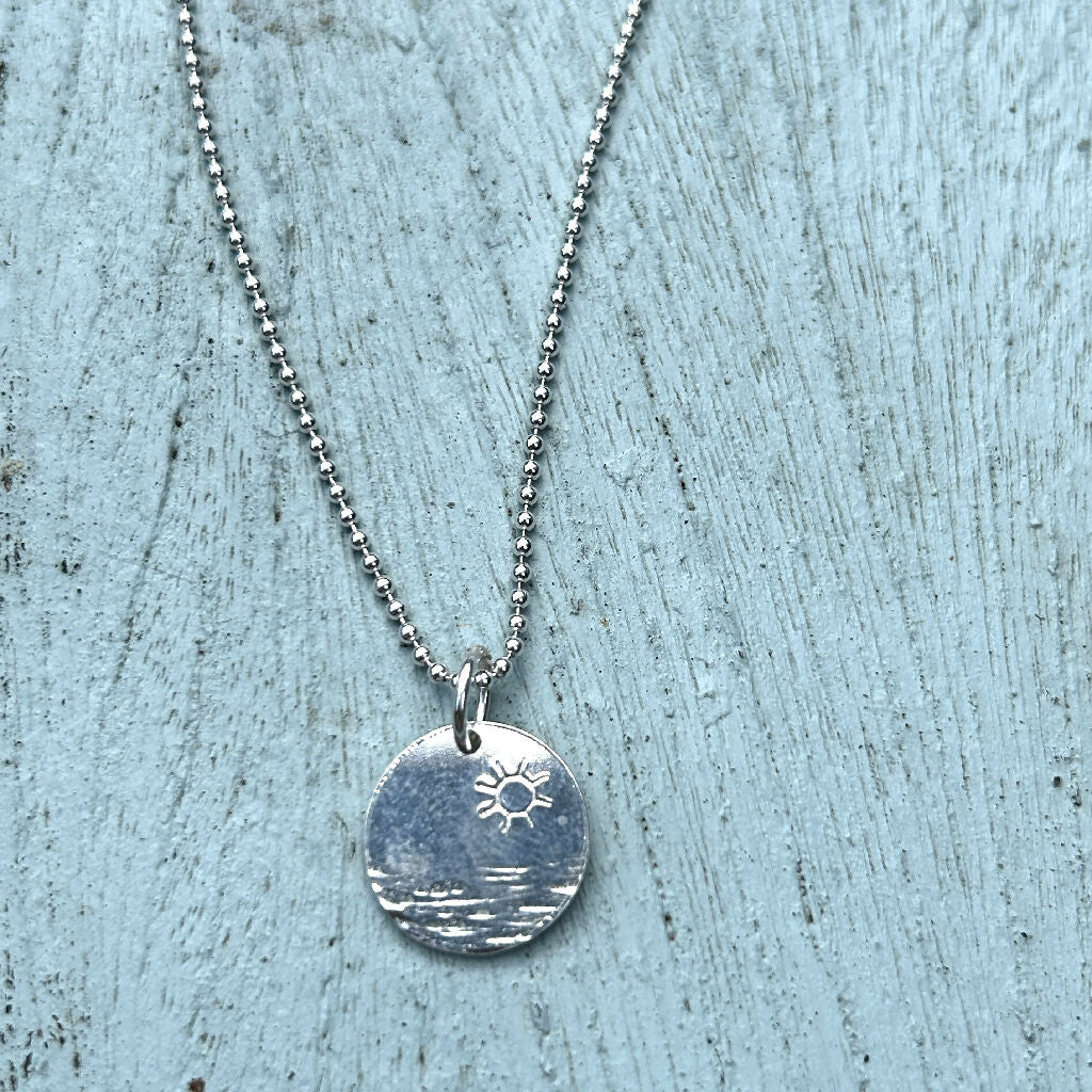Sun & the Sea winter solstice Necklace - Image 5