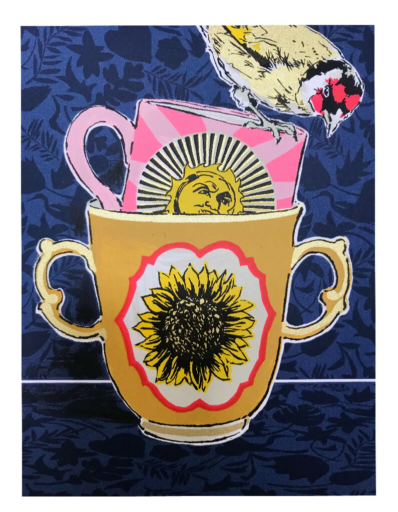 Sunshine in. a Cup, Limited Edition Screenprint - Image 2