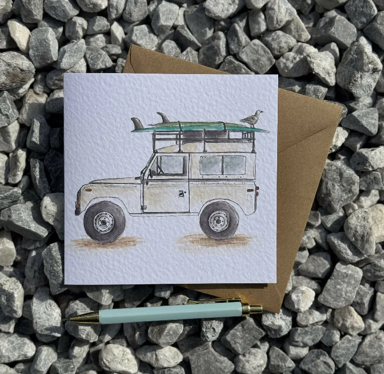 Surf Defender Greeting Card - Image 4