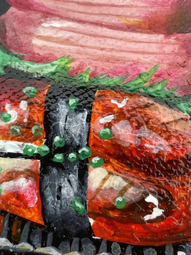 Sushi - Original Painting by Saskia McLean - Image 3