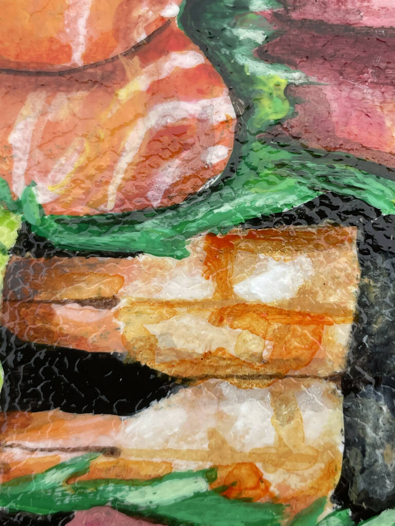 Sushi - Original Painting by Saskia McLean - Image 4