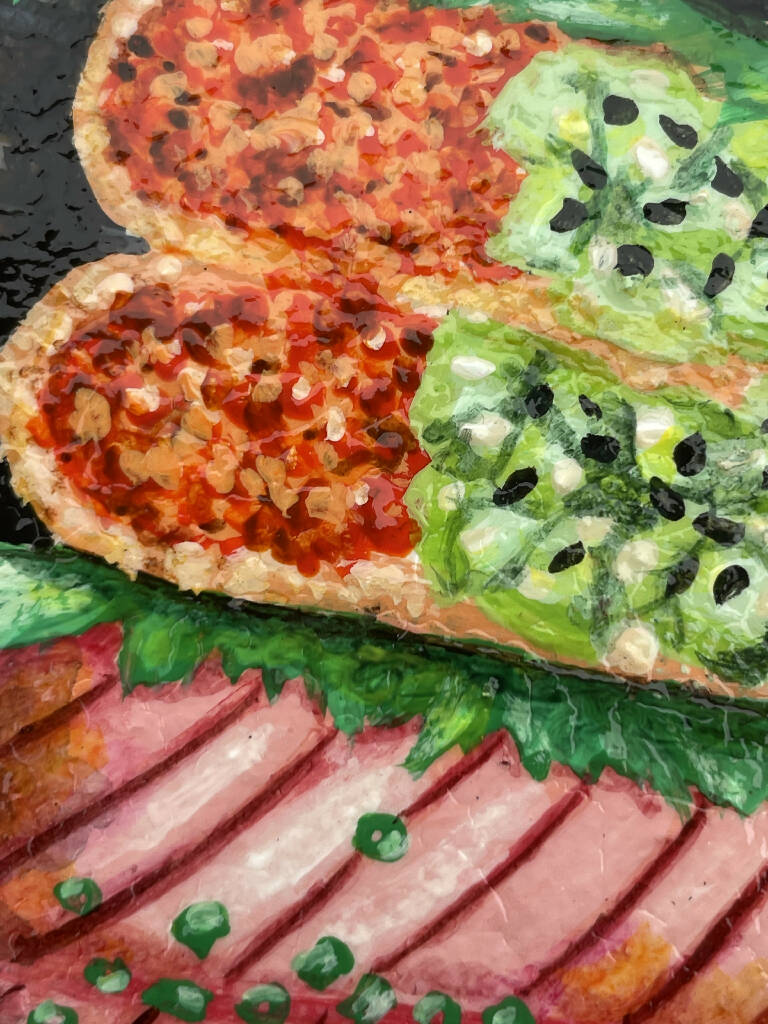Sushi - Original Painting by Saskia McLean - Image 5