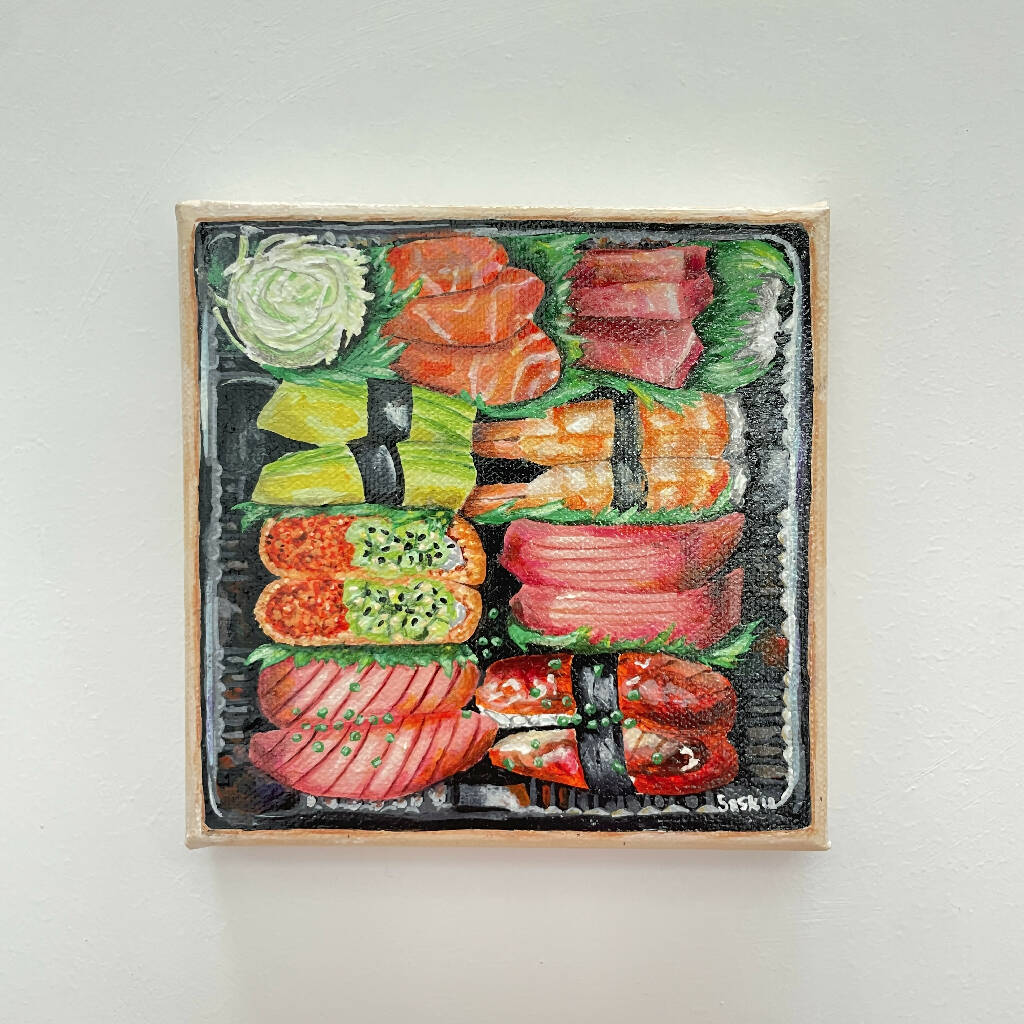 Sushi - Original Painting by Saskia McLean - Image 6