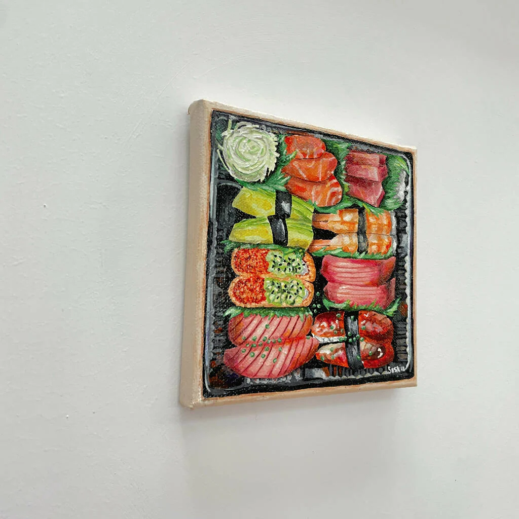 Sushi - Original Painting by Saskia McLean - Image 7