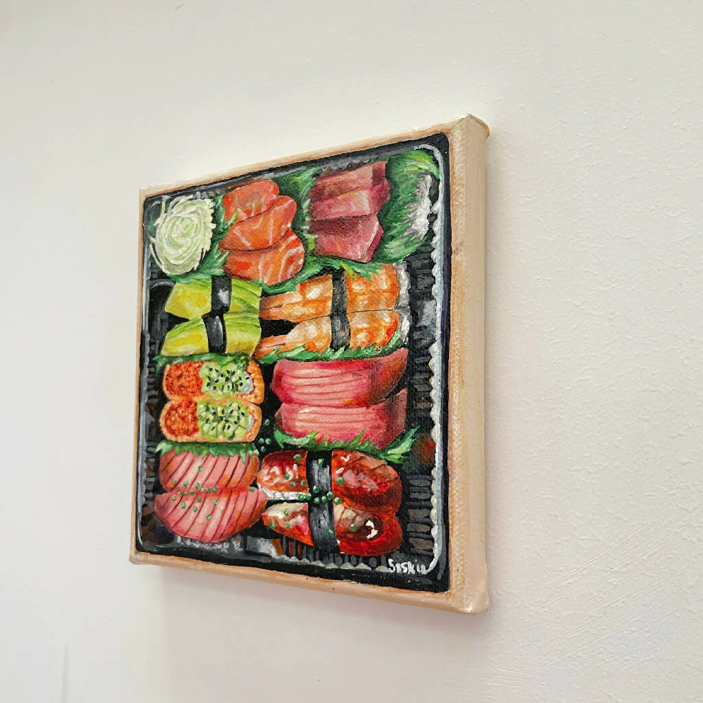 Sushi - Original Painting by Saskia McLean - Image 8